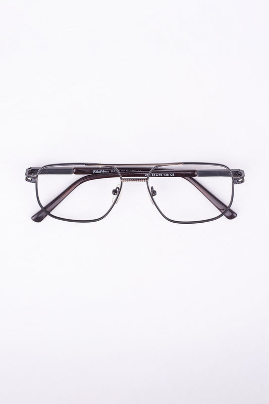 Medical glasses with a metal frame without cushions_60