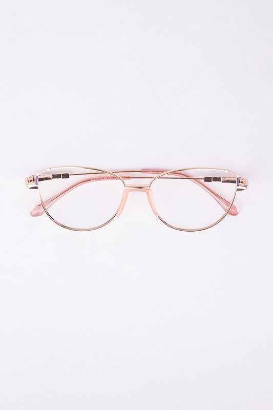 Women’s Metal Frame Glasses – No Nose Pads_3