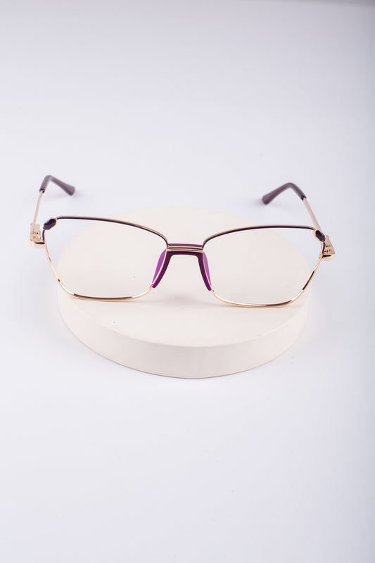 Women’s Metal Frame Glasses – No Nose Pads_7