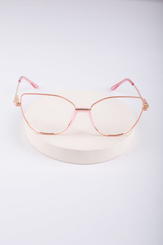 Women’s Metal Frame Glasses – No Nose Pads_8