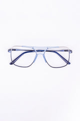 Medical glasses with a metal frame without cushions_59