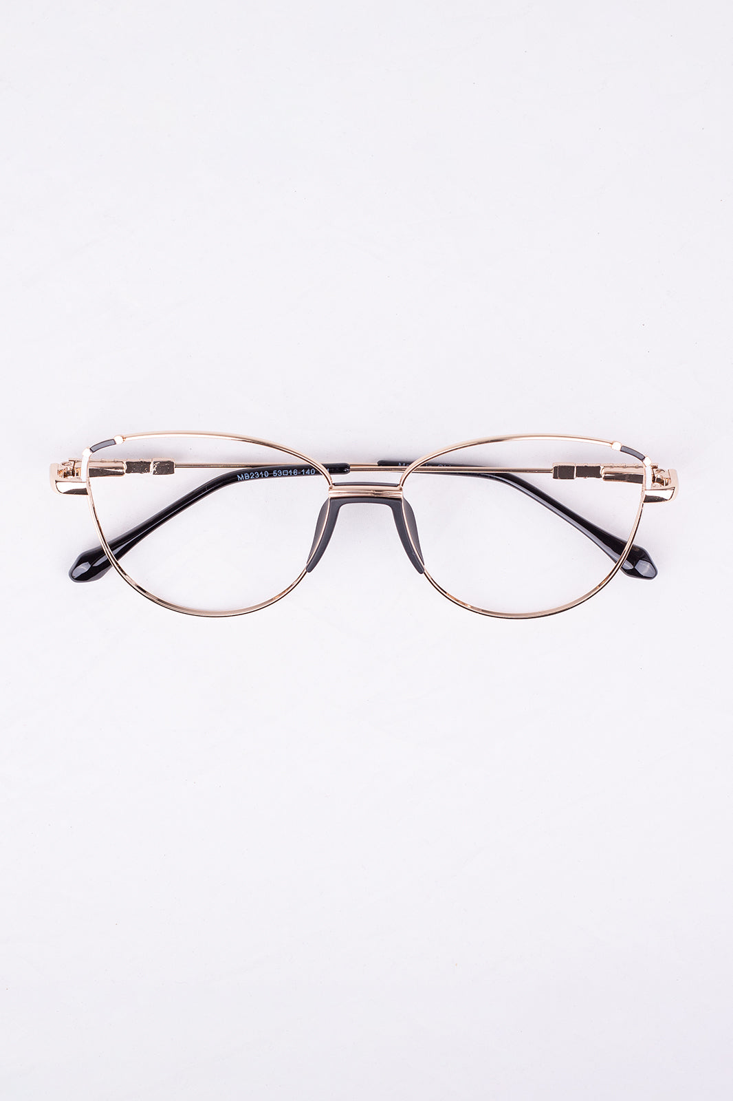 Women’s Metal Frame Glasses – No Nose Pads_3