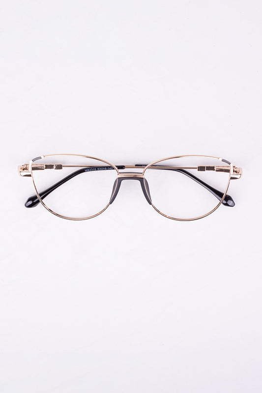 Women’s Metal Frame Glasses – No Nose Pads_3