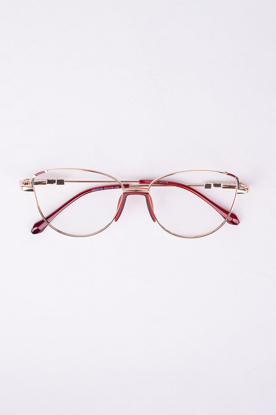 Women’s Metal Frame Glasses – No Nose Pads_3