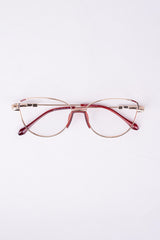 Women’s Metal Frame Glasses – No Nose Pads_3