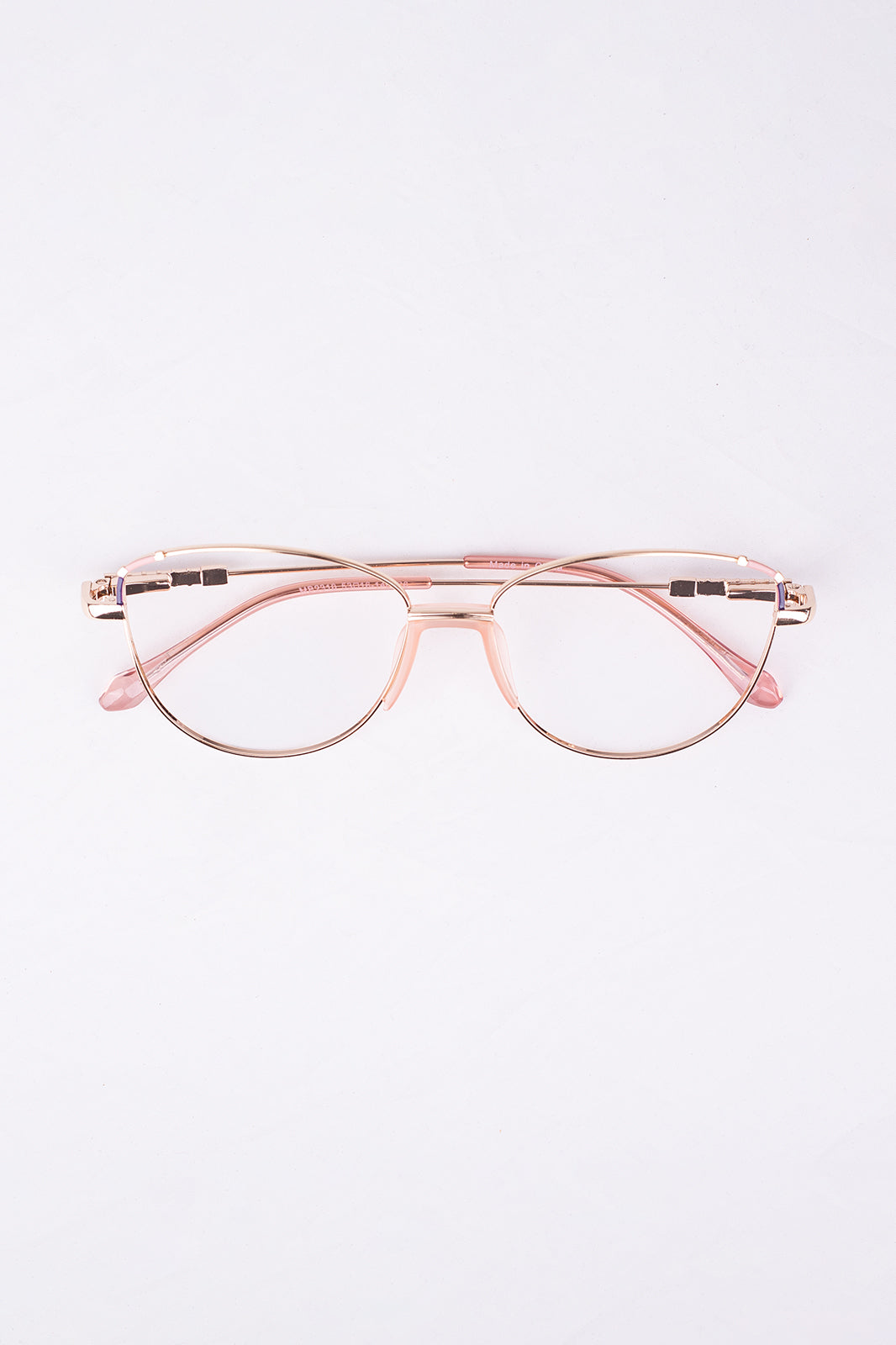 Women’s Metal Frame Glasses – No Nose Pads_3