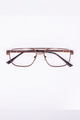 Medical glasses with a metal frame without cushions_60