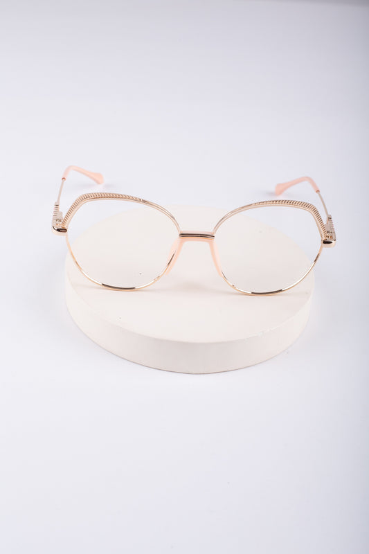 Women’s Metal Frame Glasses – No Nose Pads_5