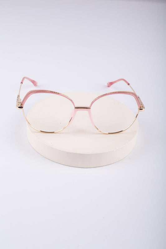 Women’s Metal Frame Glasses – No Nose Pads_5