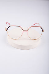 Women’s Metal Frame Glasses – No Nose Pads_4