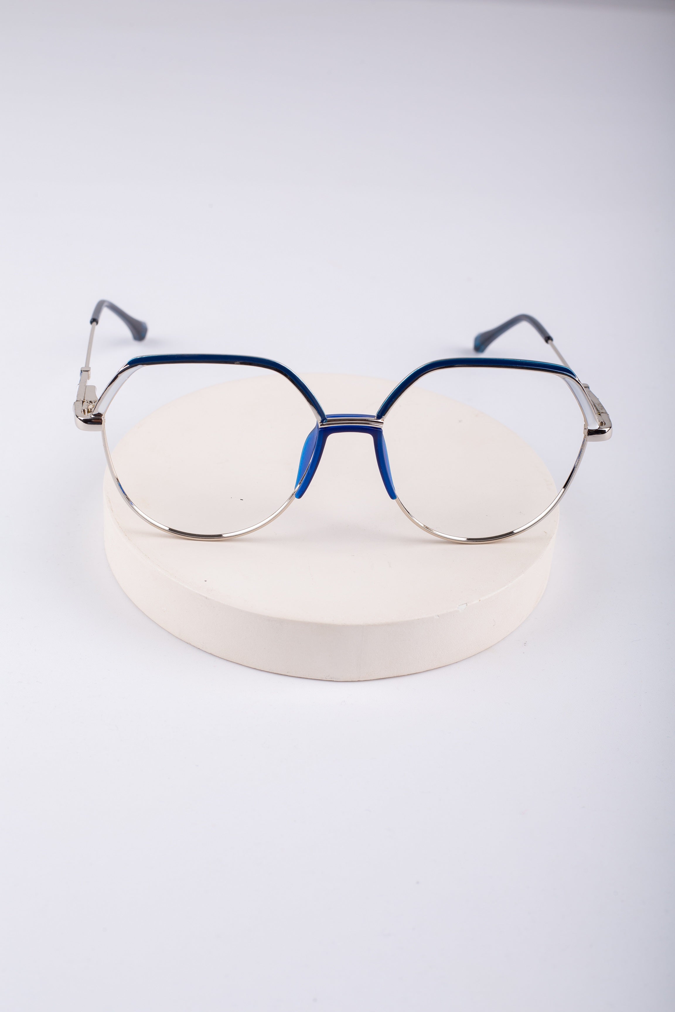 Women’s Metal Frame Glasses – No Nose Pads_4