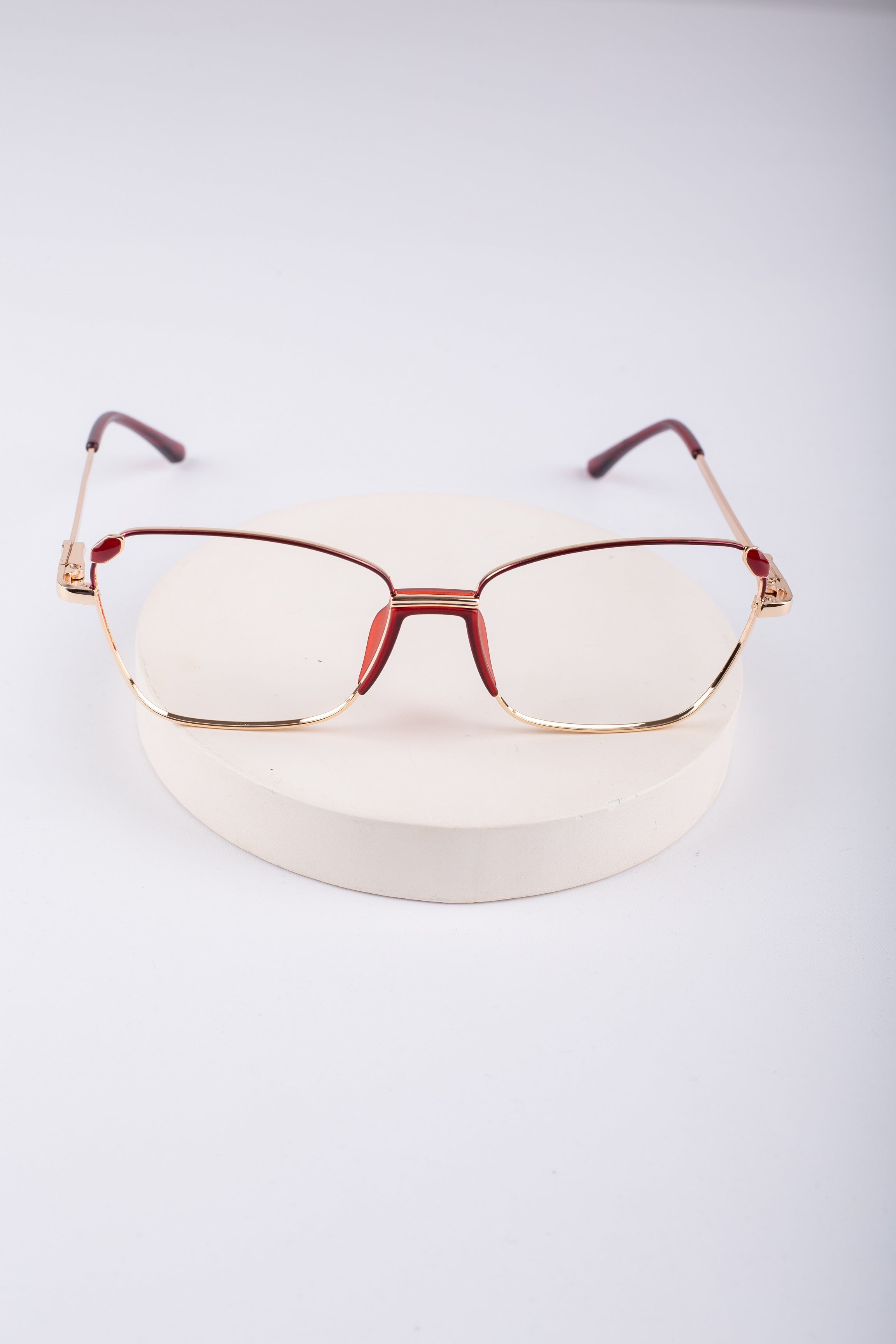 Women’s Metal Frame Glasses – No Nose Pads_7
