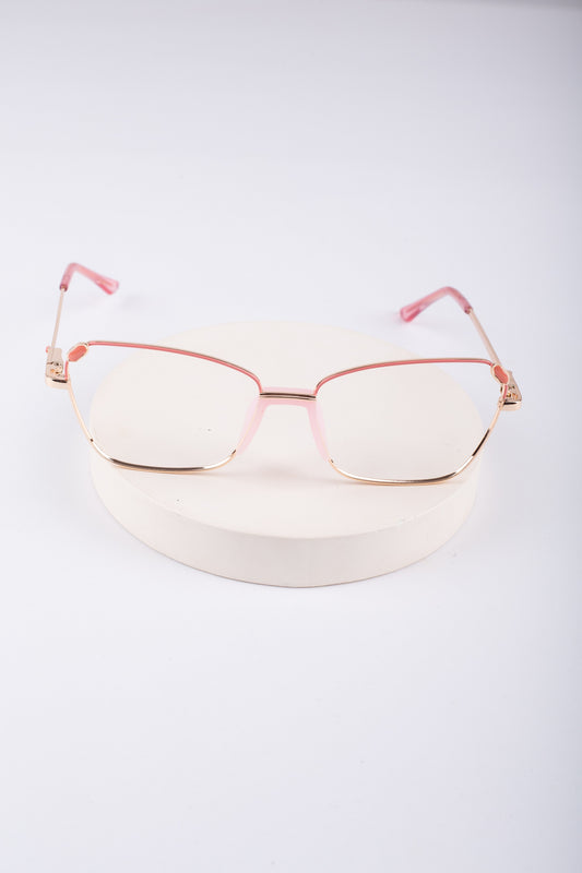 Women’s Metal Frame Glasses – No Nose Pads_7