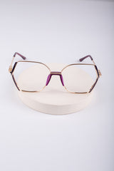 Women’s Metal Frame Glasses – No Nose Pads_6