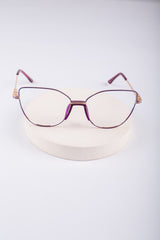 Women’s Metal Frame Glasses – No Nose Pads_8